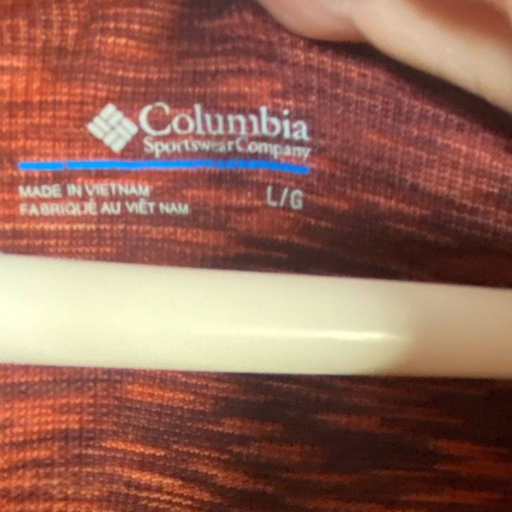Columbia Burnt Orange Pullover - Picture 2 of 5